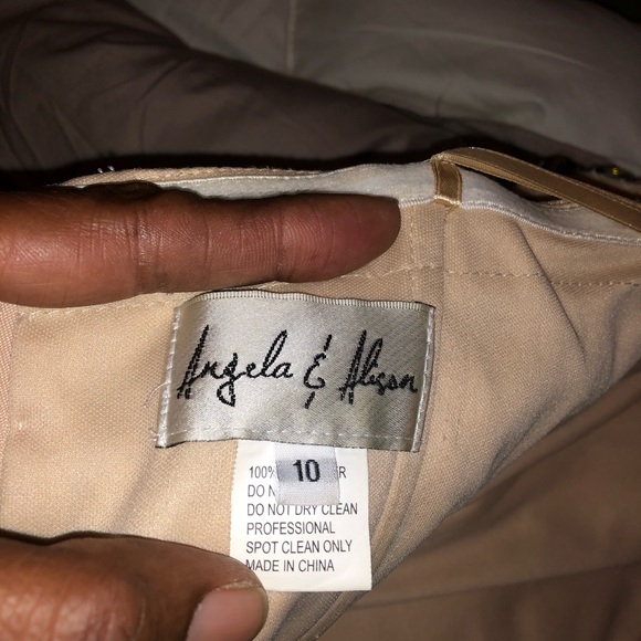 Angela & Alison Heart Shape Embellished Dress - Picture 7 of 7